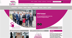 Desktop Screenshot of dphv.de